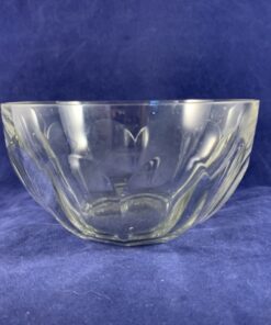 Kristallen schaaltje hoog 6 cm Ø 11,5 cm