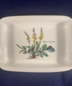 Villeroy en Boch Botanica rechte ovenschaal 17 x 24 cm, hoog 4,8 cm 'Agrimonia eupatoria'