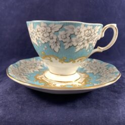 Royal Albert "Enchantment" kleine theekop en schotel, Ø kopje 8 cm, hoog 6,2 cm