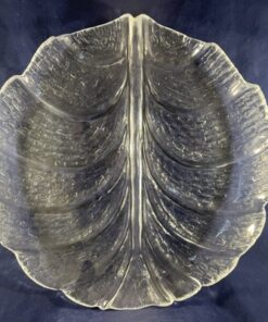 Orrefors 'Eden' ronde schaal hoog 3,5 cm, Ø 30 cm