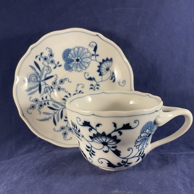 Blue Danube kop en schotel, Ø kopje 9,7 cm, hoog 7 cm - Afbeelding 2