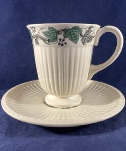 Wedgwood Stratford early morning koffiekop met schotel, hoog model