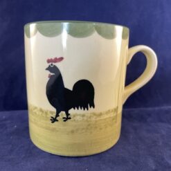 Zeller 'Kip en haan' beker/mok met oor Ø 7 cm, hoog 8 cm