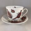 Roy Kirkham 'Game Birds' jumbo theekop en schotel