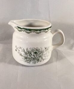 Rörstrand 'Grun Anna' of 'Grön anna' roomkannetje 6,5cm aardewerk
