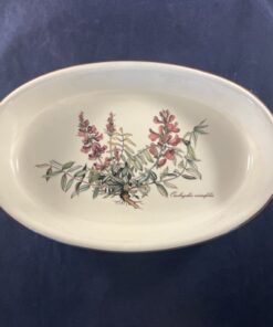 Villeroy en Boch - Botanica ovale quichevorm/ovenschaal 31 x 21 cm, diep 5 cm Onobrychis viciaefolia