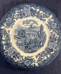 Royal Worcester 'Avon scenes palissy' dinerbord Ø 22,7 cm