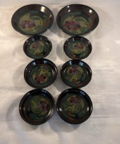 gouda plateel set art nouveau