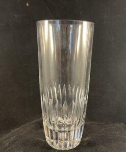 Set van 5 geslepen kristallen longdrinkglazen hoog 14,6 cm Ø 6,3 cm.