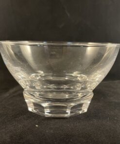 Set van 5 prachtige kristallen schaaltjes ''Rumba'', ontworpen door A.D. Copier voor Glasfabriek Leerdam, hoog 6 cm, Ø 10,6 cm