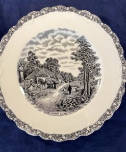 Crown Ducal 'Rural England' Gainsborough ontbijtbord Ø 22,5 cm