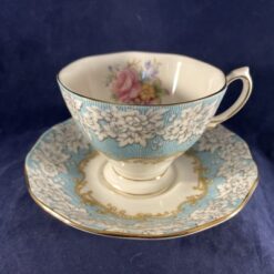 Royal Albert "Enchantment" grote theekop en schotel, Ø kopje 9 cm, hoog 7 cm