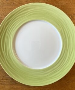 Set van 4 onderborden Limoges 'Porcelaine du lys royal' Ø 31,7 cm 