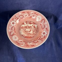 Societe Ceramique 'Teadrinker' pink diep bord