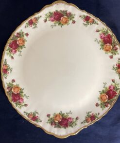 Royal Albert Old country roses taartschaal/ gebakschaal  Ø  28,8 x 31,5 cm