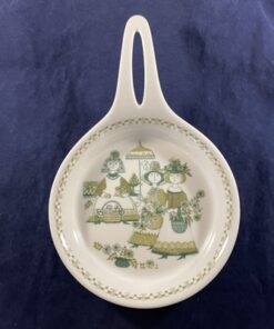 Market ovenschaaltje met steel Ø 16,6 cm hoog 2,5 cm.