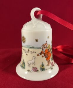 Hutschenreuther kerstklokje decor 1993