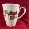 Wedgwood Windsor Christmas mok met oor  Ø 7,5 cm, hoog 9,5 cm