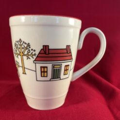 Wedgwood Windsor Christmas mok met oor  Ø 7,5 cm, hoog 9,5 cm