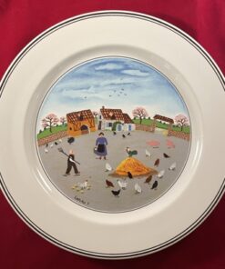 Villeroy & Boch Design Naif dinerbord Ø 26,5 cm. 'pluimvee'