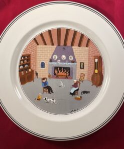 Villeroy & Boch Design Naif dinerbord Ø 26,5 cm. 'open haard'
