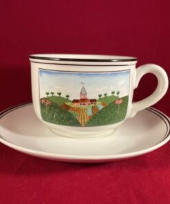 Villeroy & Boch Design Naif kop en schotel Ø 8,6 cm hoog 6 cm.