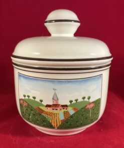 Villeroy & Boch Design Naif suikerpot met deksel hoog 11 cm.