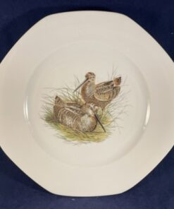 Seltmann Weiden achtkantig dinerbord (houtsnip) Ø 25 cm