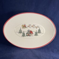 Wedgwood Windsor Christmas serveerschaaltje 26 x 18,5 cm