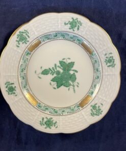 Herend 'Apponyi' groen petitfourbord Ø 12,5 cm nr. 512