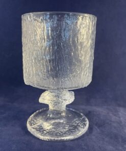 Iittala serie Festivo rodewijnglas 12,5 cm hoog, Ø 7,8 cm.