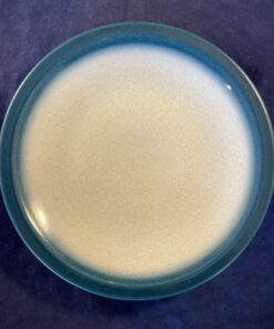 Wedgwood 'Blue pacific' ontbijtbord Ø 22 cm.