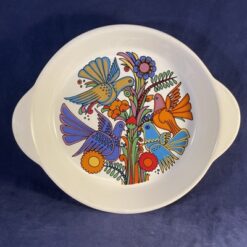 Villeroy en Boch 'Acapulco' ronde ovenschaal met oren Ø 19 cm, hoog 3 cm. - Afbeelding 3