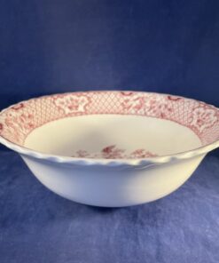 Mason's Pink Stratford open ronde saladeschaal/ slakom Ø 23 cm, 7,5 cm diep.