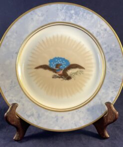 Sierbord serie 'White House Dessert Collection' Andrew Jackson 1829-1837. Ø 19,4 cm.