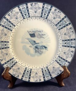 Sierbord serie 'White House Dessert Collection' Zachary Taylor 1849-1850. Ø 19,4 cm.