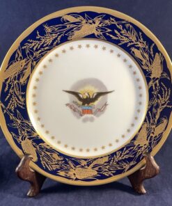 Sierbord serie 'White House Dessert Collection' Benjamin Harrison 1889-1893. Ø 19,4 cm.