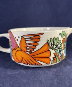 Villeroy en Boch Acapulco roomkannetje Ø 9 cm., 5 cm hoog.