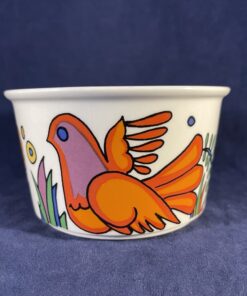 Villeroy en Boch 'Acapulco' ovenschaaltje/ ramequin Ø 8,4 cm, hoog 5 cm.