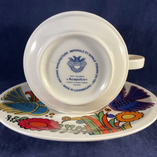 Villeroy en Boch Acapulco jumbokop en schotel Ø 9 cm, hoog 7 cm - Afbeelding 2