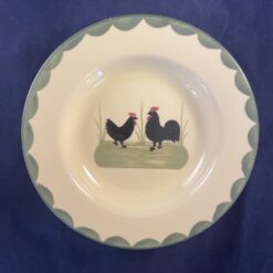Zeller 'Kip en haan' diep bord/ soepbord Ø 23,5 cm.