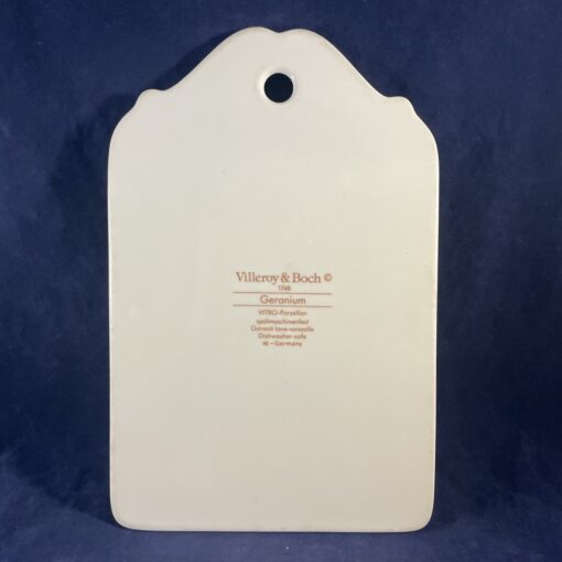 Villeroy en Boch Geranium snij / broodplankje 22,5 x 14,7 cm. - Afbeelding 2