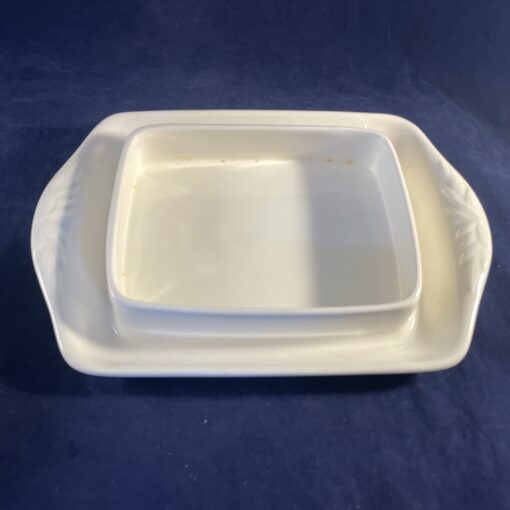 Wedgwood Edme botervloot 13 x 19 cm, hoog 8,5 cm - Afbeelding 2