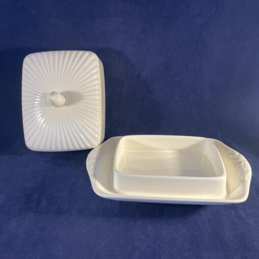 Wedgwood Edme botervloot 13 x 19 cm, hoog 8,5 cm - Afbeelding 4