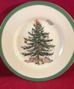 Spode 'Christmas tree' gebaksbordje Ø 16,2 cm  Made in China