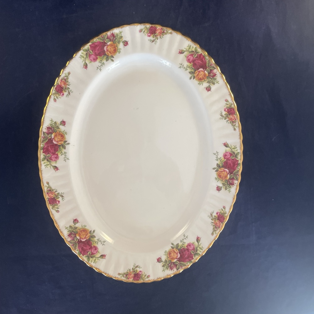 Royal Albert 'Old Country Roses' vleesschaal 38 x 30 cm