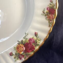Royal Albert 'Old Country Roses' vleesschaal 38 x 30 cm - Afbeelding 3