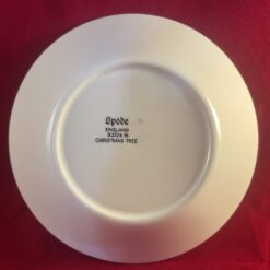 Spode 'Christmas tree' compoteschaaltje Ø 13 cm, hoog 3 cm.  Made in England - Afbeelding 2