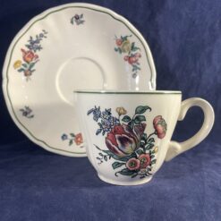 Villeroy en Boch Alt Strassburg hoge koffie kop en schotel Ø kopje 8 cm, hoog 7 cm - Afbeelding 4