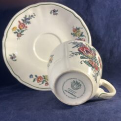 Villeroy en Boch Alt Strassburg hoge koffie kop en schotel Ø kopje 8 cm, hoog 7 cm - Afbeelding 2